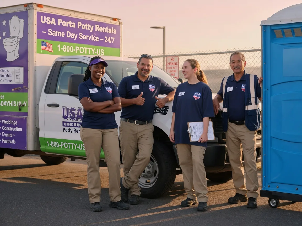 Porta Potty Rental company in Hazleton, PA